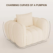 Load image into Gallery viewer, Pumpkin-Shaped Accent Chair