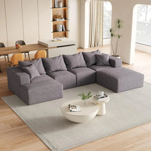 Load image into Gallery viewer, Modular Chenille Sectional Sofa