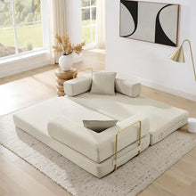 Load image into Gallery viewer, Modern Convertible Bed Sofa
