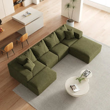 Load image into Gallery viewer, Modular Chenille Sectional Sofa
