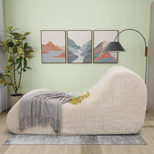 Load image into Gallery viewer, Corduroy Chaise Lounge Chair
