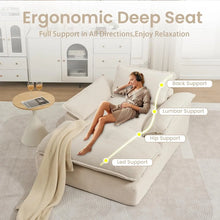 Load image into Gallery viewer, Corduroy Sleeper Sofa
